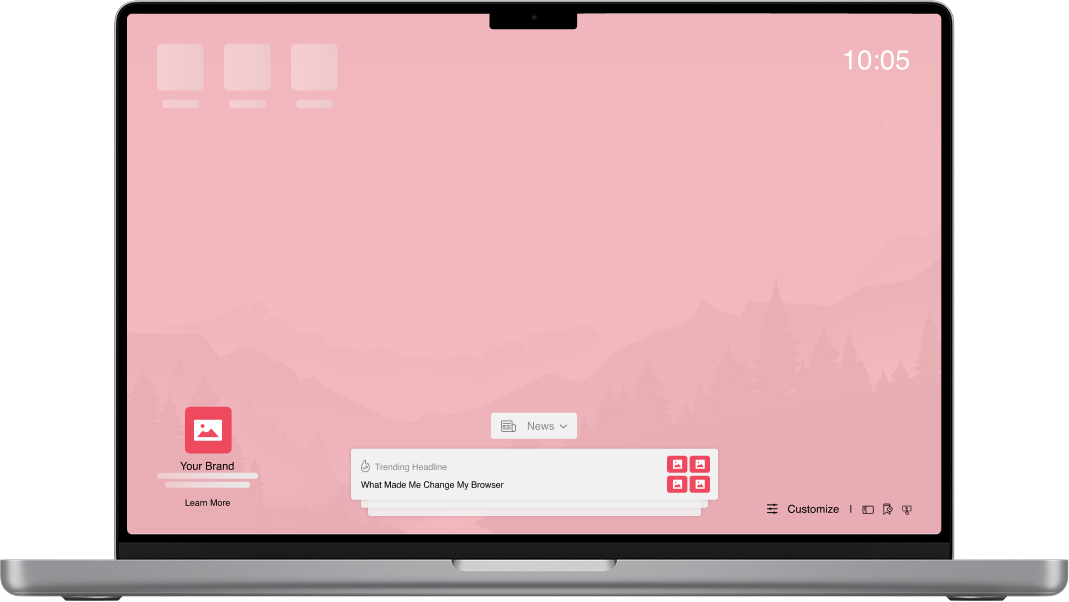 Full Screen Takeover